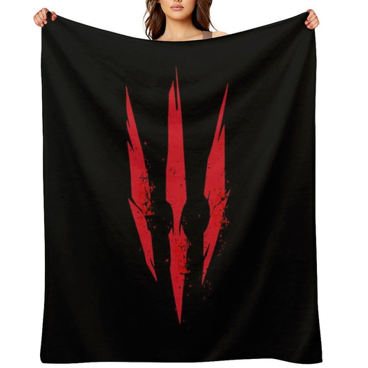 Witcher 3 Funny Throw Blanket