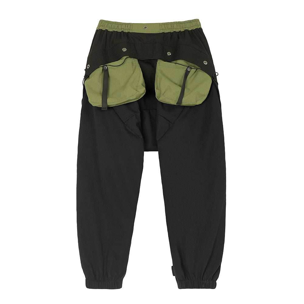 HiP22 Black Industrial Climber Pants - Black / S