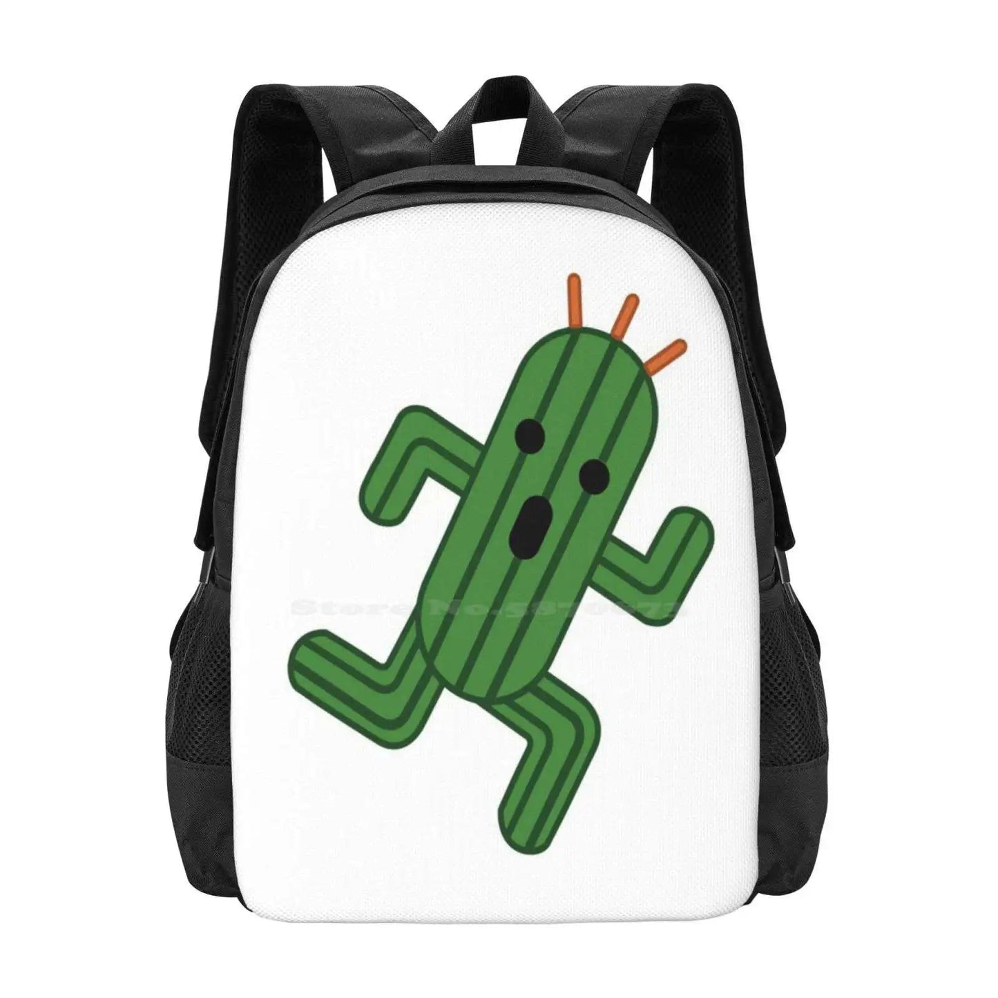 Cactuar Pattern Design Laptop Travel School Bags Ffxiv A Realm Reborn Heavensward Final Fantasy Xiv Stormblood Final Fantasy 14