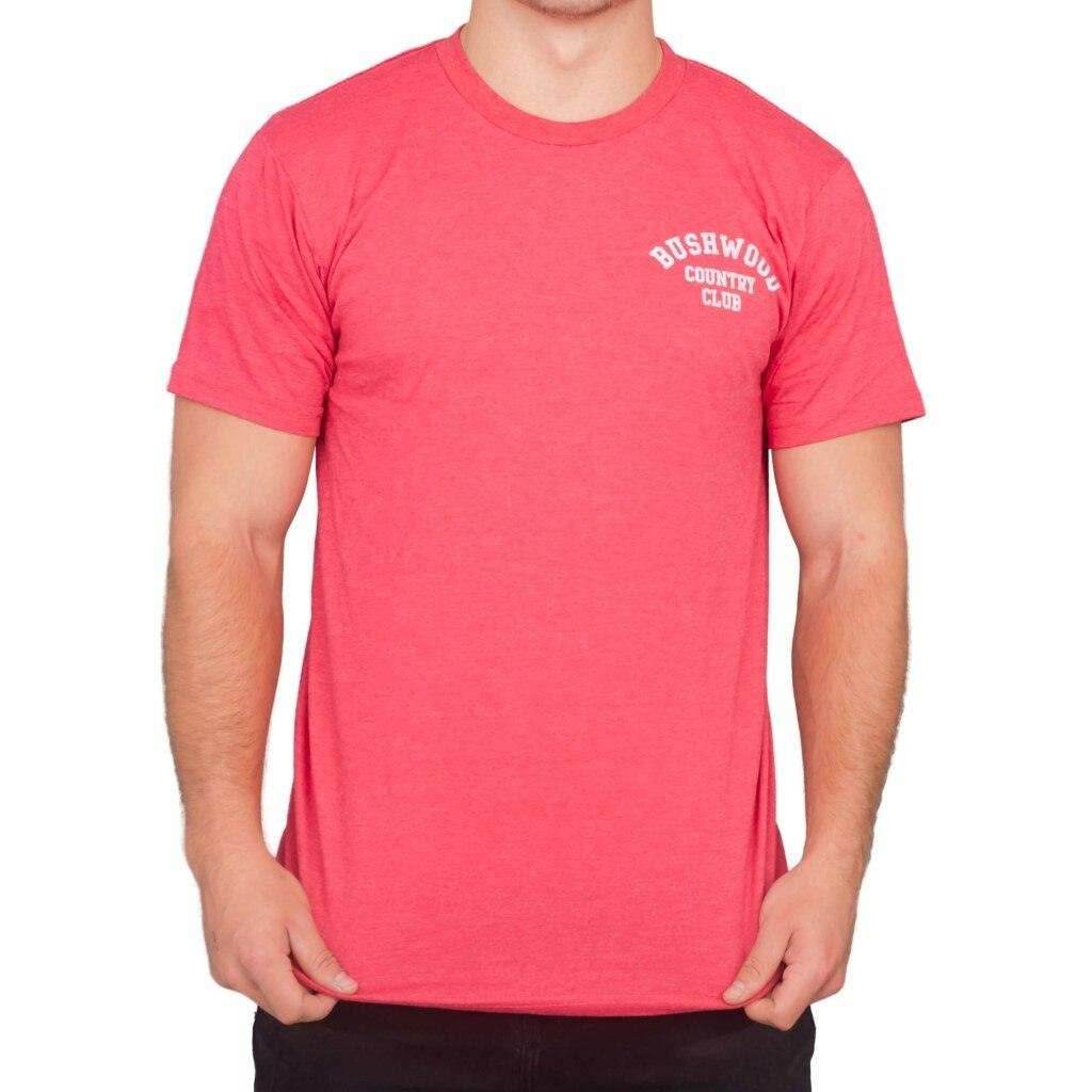 Caddyshack Bushwood Country Club Heather Red T-shirt - S