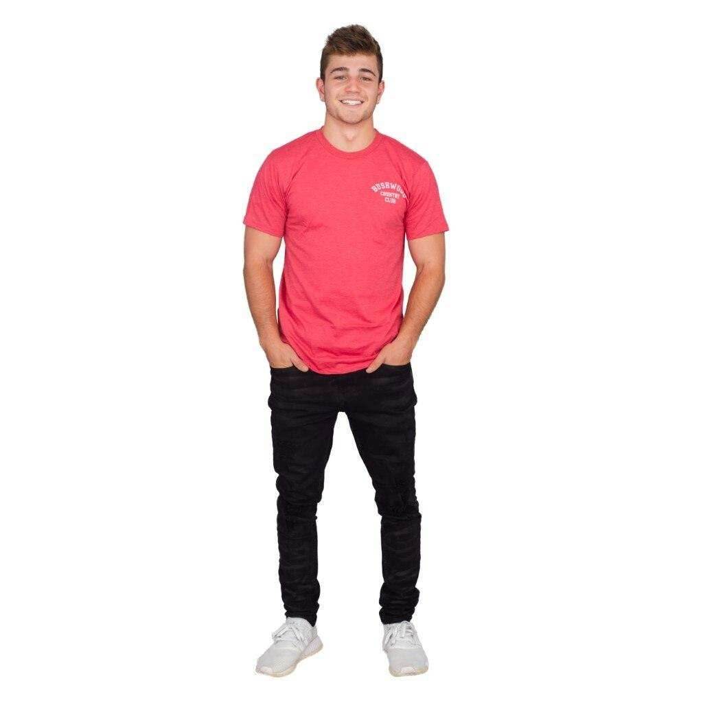 Caddyshack Bushwood Country Club Heather Red T-shirt - S
