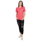 Caddyshack Bushwood Country Club Heather Red T-shirt - S
