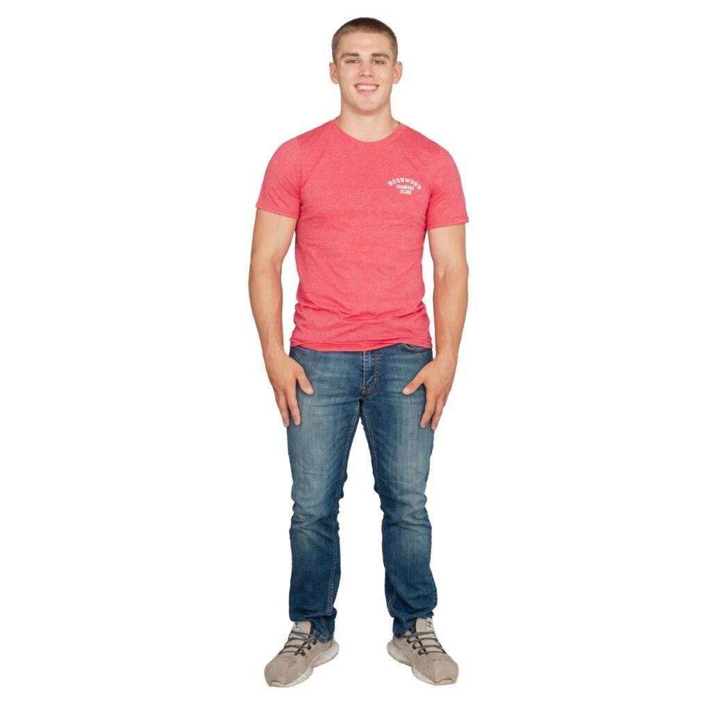 Caddyshack Bushwood Country Club Heather Red T-shirt - S