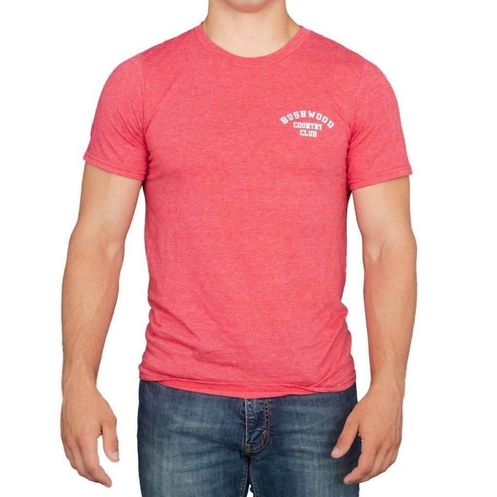 Caddyshack Bushwood Country Club Heather Red T-shirt - S