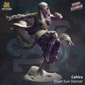 Cahira, Elven Sun Dancer (Female Elf Monk) - 32mm Scale