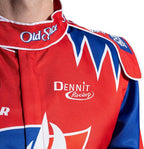 Cal Naughton Talladega Movie Replica Auto Racing Halloween Cosplay Costume