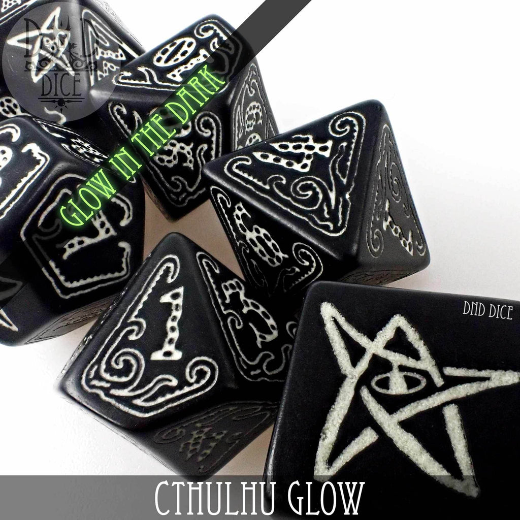 Call of Cthulhu Glow in the Dark Dice Set - 