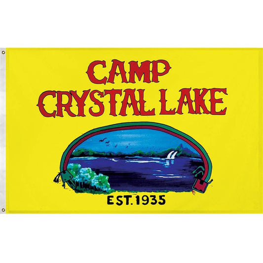 Camp Crystal Lake Flag - 