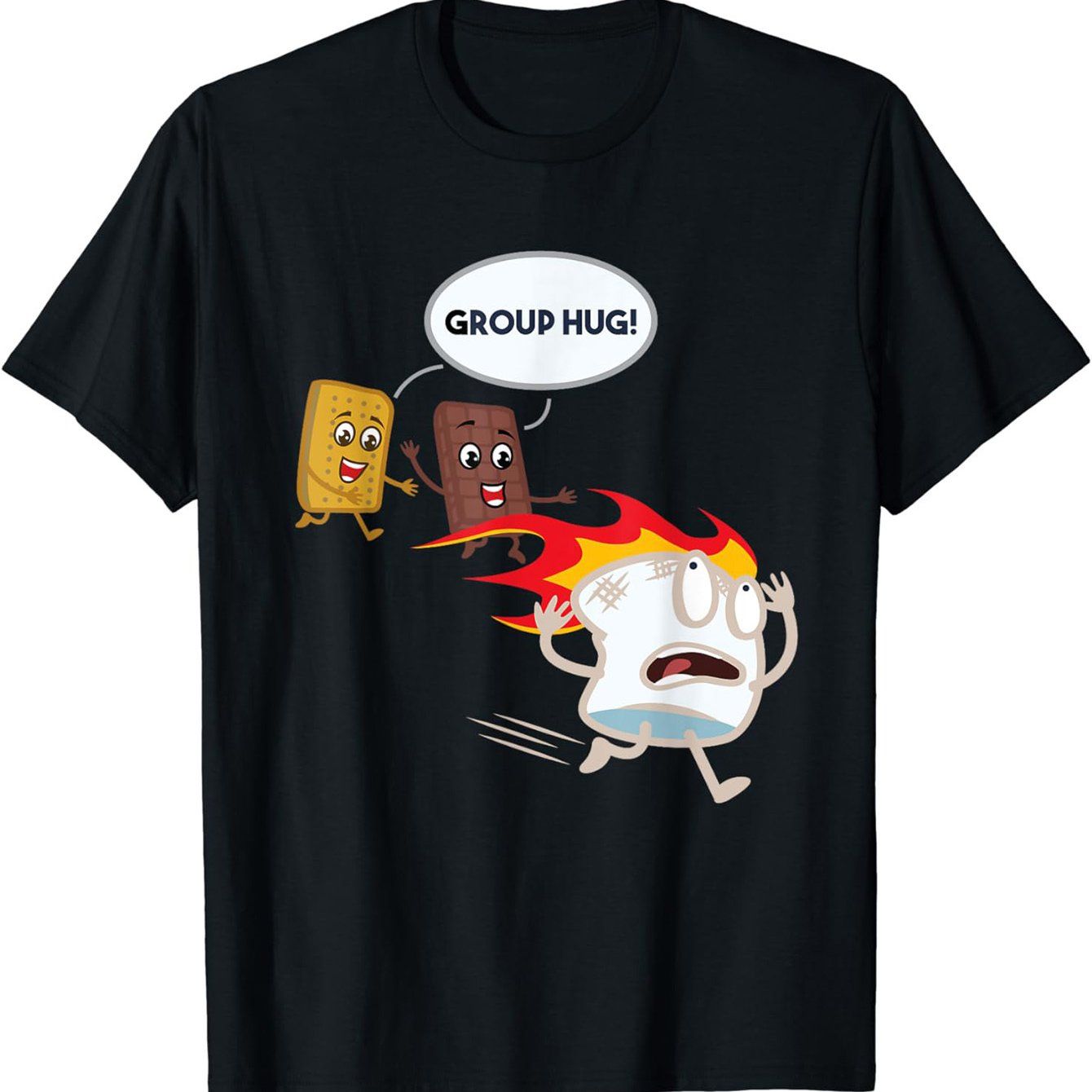 Campfire Smores t-shirt