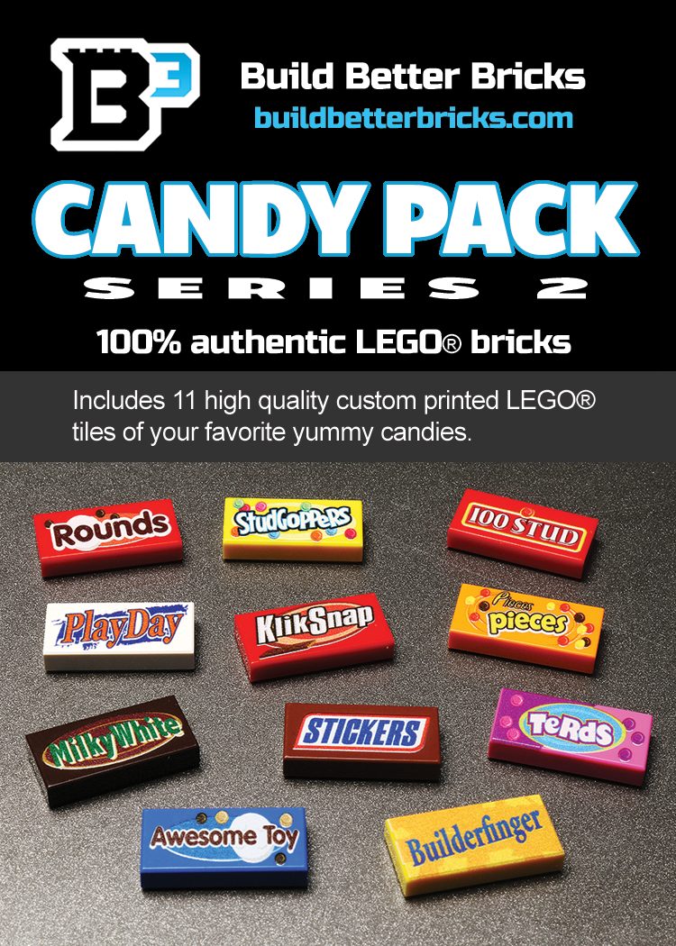 Candy Pack (Series 2) made using LEGO parts