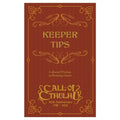 Call of Cthulhu: Keeper Tips Book - Collected Wisdom - 