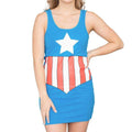 Captain America Blue Tunic Tank Dress - XS