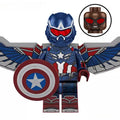 Captain America sam Wilson Avengers Lego Minifigures Custom Toys 2