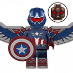 Captain America sam Wilson Avengers Lego Minifigures Custom Toys 2