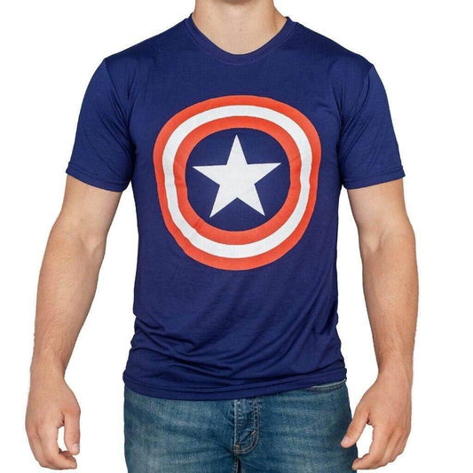 Captain America Shield Performance T-Shirt - S