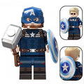 Captain America Steve Rogers Avengers Lego Minifigures Custom Toys 3