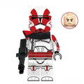 Captain Grey  Clone Trooper Lego Star Wars Minifigures Custom Toys