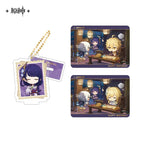 Capturing the Good Times Series Stand Keychain& Collection Card Genshin Impact