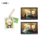Capturing the Good Times Series Stand Keychain& Collection Card Genshin Impact