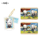 Capturing the Good Times Series Stand Keychain& Collection Card Genshin Impact