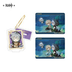 Capturing the Good Times Series Stand Keychain& Collection Card Genshin Impact