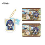 Capturing the Good Times Series Stand Keychain& Collection Card Genshin Impact