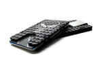 Carbon Fiber Pattern with Punisher - Billetvault Aluminum Wallet