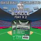 "Baseball Highlights: 2045" Compatible Card Sleeve Bundle