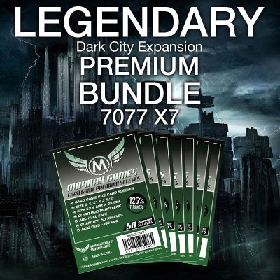 "Legendary: Dark City" Compatible Card Sleeve Bundle