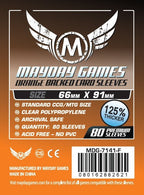 MTG/CCG Card Sleeves (63.5x88mm) PREMIUM COLOR BACKED!  80/Pack (Choose from 6 Colors!)