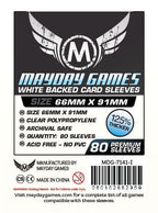 MTG/CCG Card Sleeves (63.5x88mm) PREMIUM COLOR BACKED!  80/Pack (Choose from 6 Colors!)