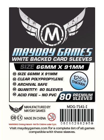 MTG/CCG Card Sleeves (63.5x88mm) PREMIUM COLOR BACKED!  80/Pack (Choose from 6 Colors!)