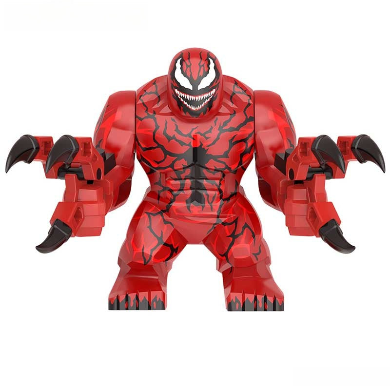 Carnage from Spider-Man Venom Big Figure Lego Minifigures Custom Toys 2