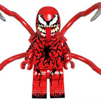 Carnage from Venom, Spider-Man Lego Minifigures Custom Toys 3