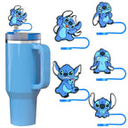 Cartoon Straw Toppers - Reusable Straw Covers with Fun Designs