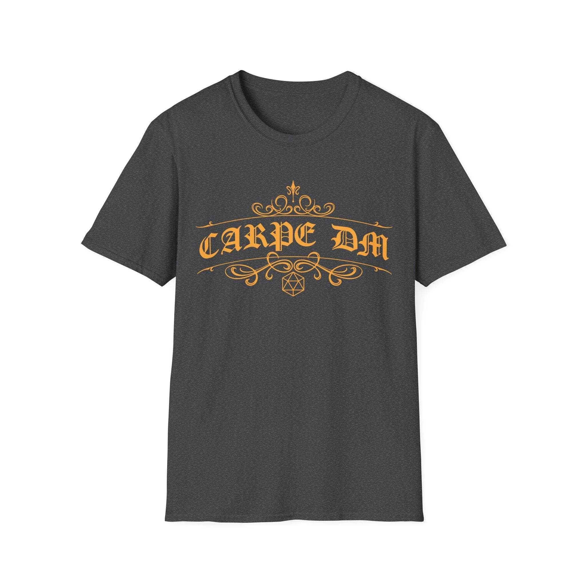Carpe DM Dungeon Master Shirt - Dark Heather / S