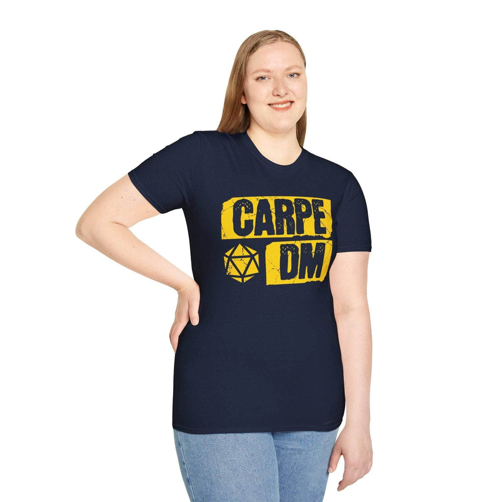 Carpe DM Dungeon Master T-Shirt - Navy / S