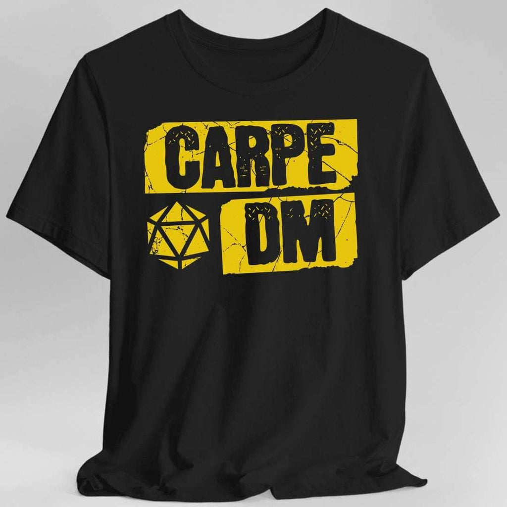 Carpe DM Dungeon Master T-Shirt - Black / S