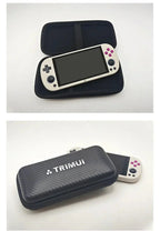 Protective Carrying Case for Trimui Smart Pro and Nintendo 3DS | Hard Shell Storage Bag with Tempered Glass Screen Protector