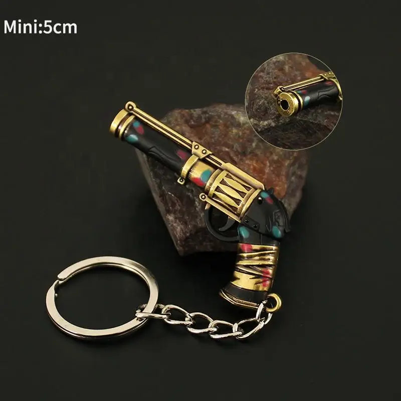 Cartoon Anime LOL Arcane Keychain VI Jinx Pendant llavero Arcane Powder Cosplay keyring Charms Jewelry Gift arcane accessories