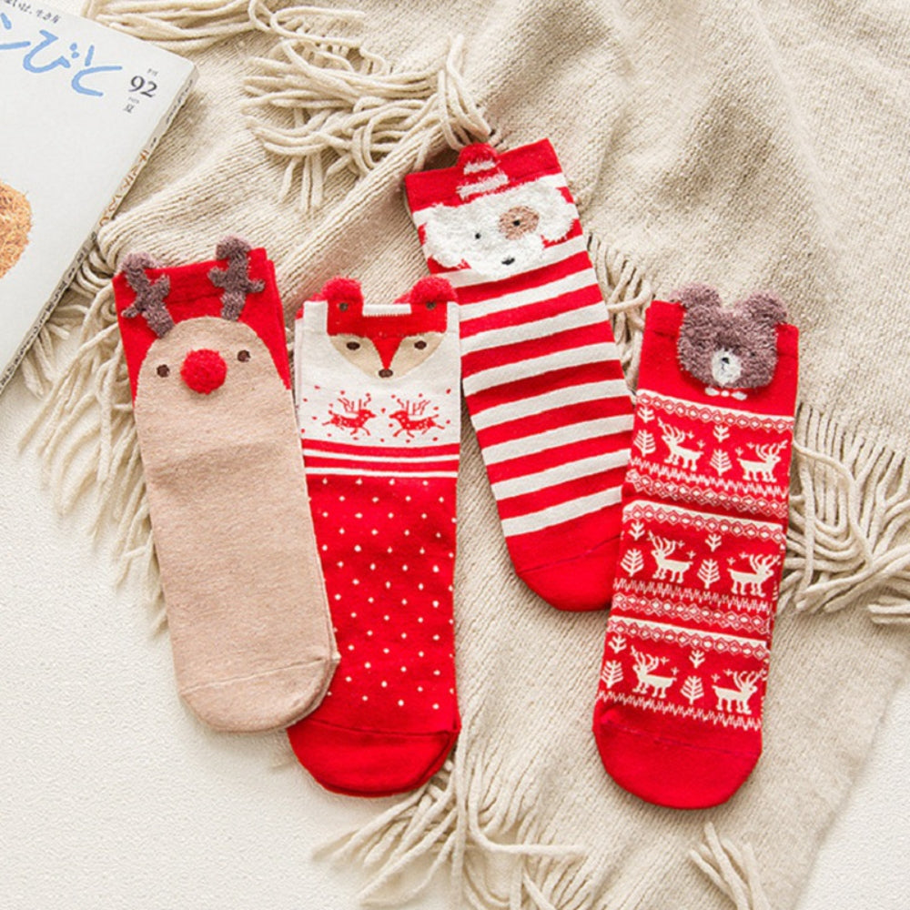 Cartoon Christmas Socks Merry Christmas Decorations