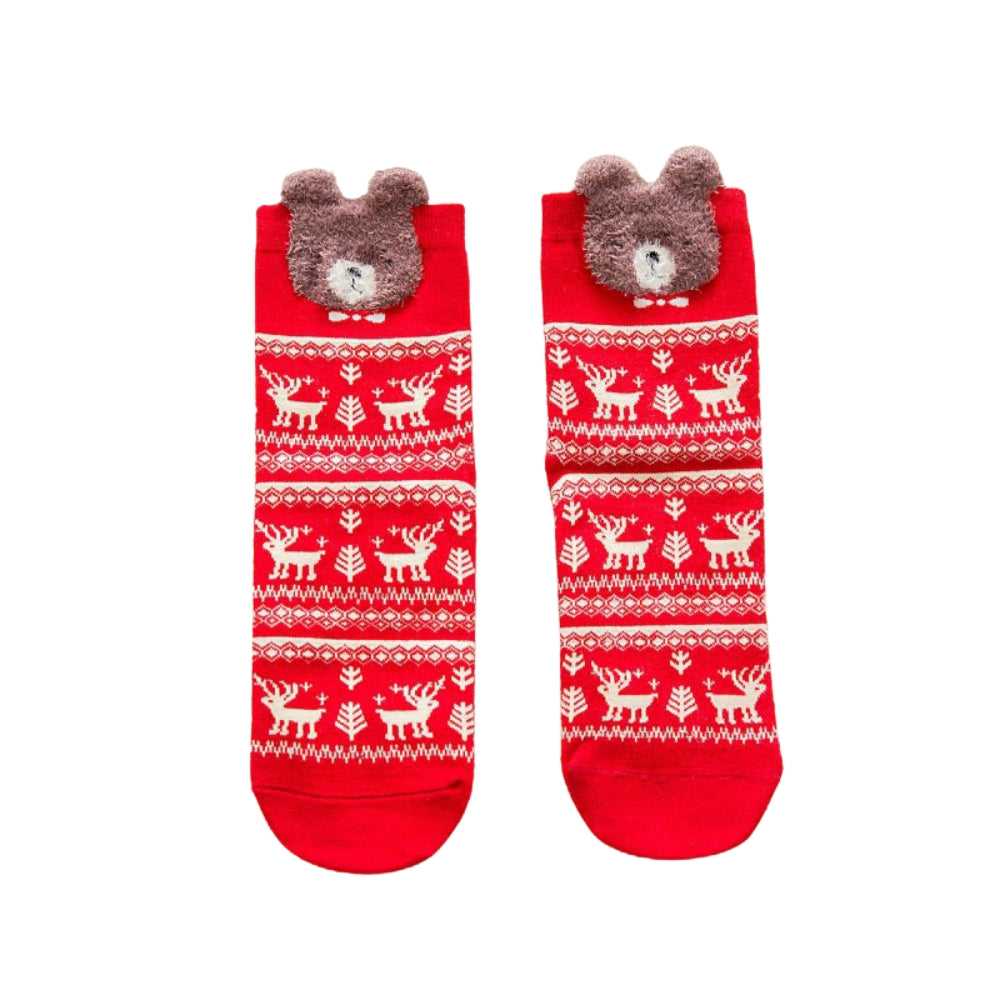 Cartoon Christmas Socks Merry Christmas Decorations