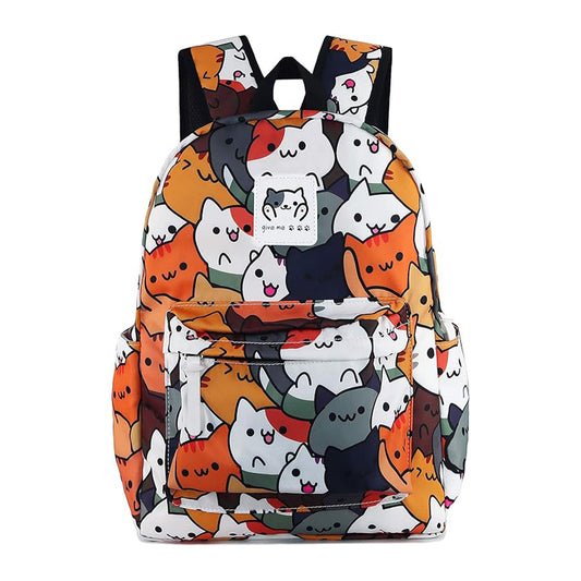 Cartoon Print Backpack for Girls and Boys