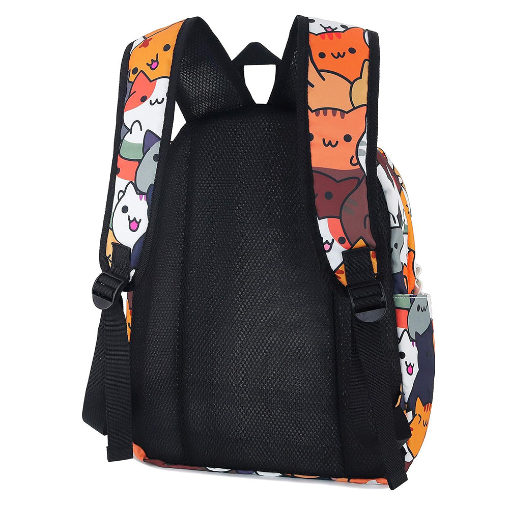 Cartoon Print Backpack for Girls and Boys