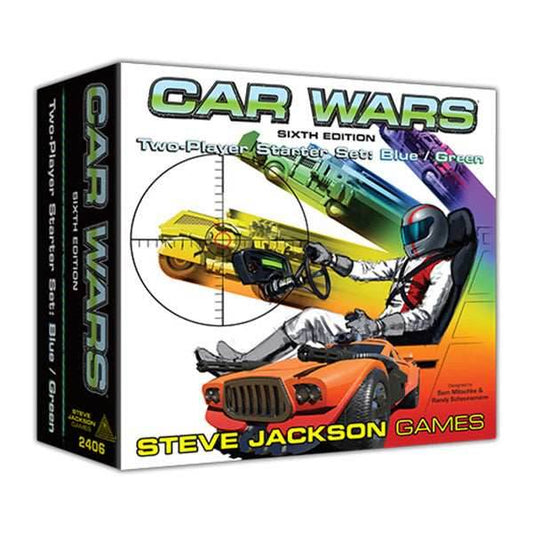 Car Wars: 2 Player Starter Set Blue/Green - 