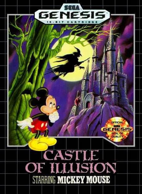 Castle Of Illusion Starring Mickey Mouse (Sega Genesis) - Game Manual Only