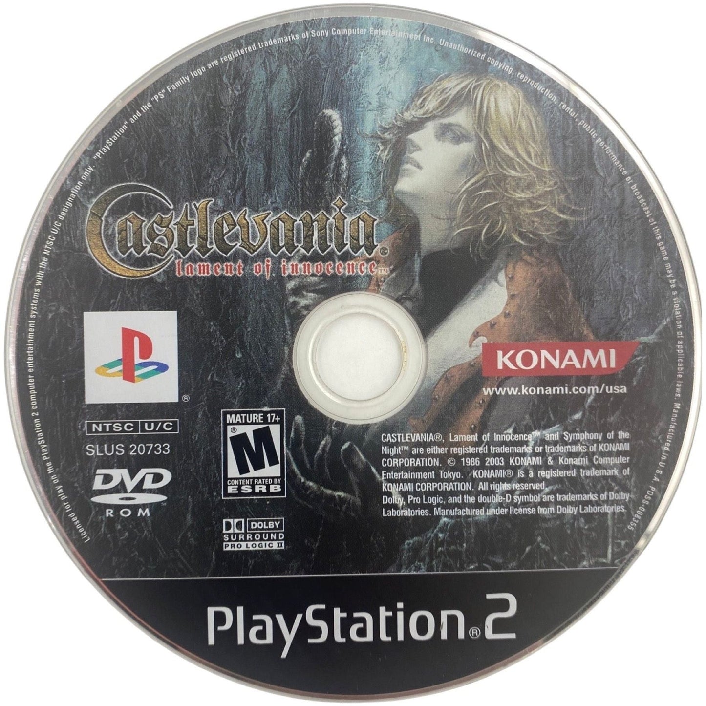 Castlevania Lament Of Innocence - PlayStation 2 (LOOSE)