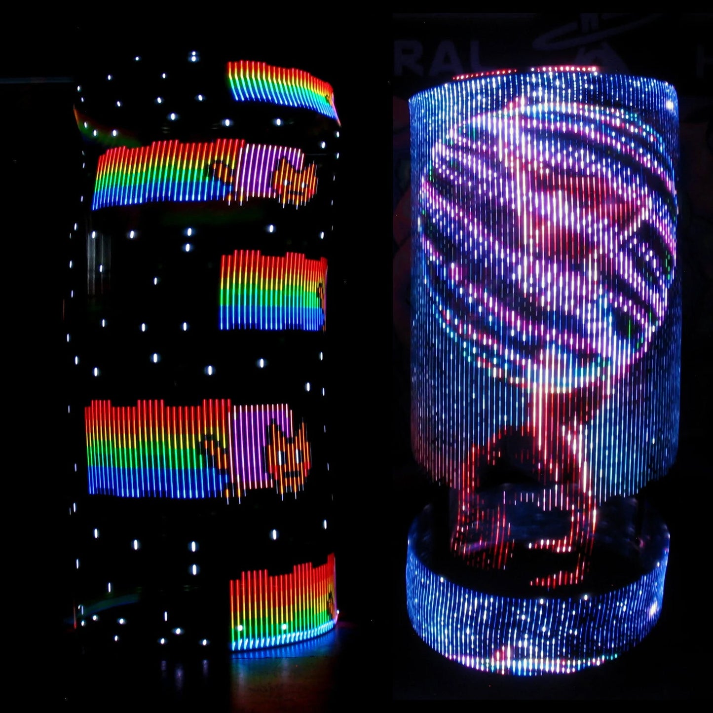 Ready To Ship Atomic V LED Hoops