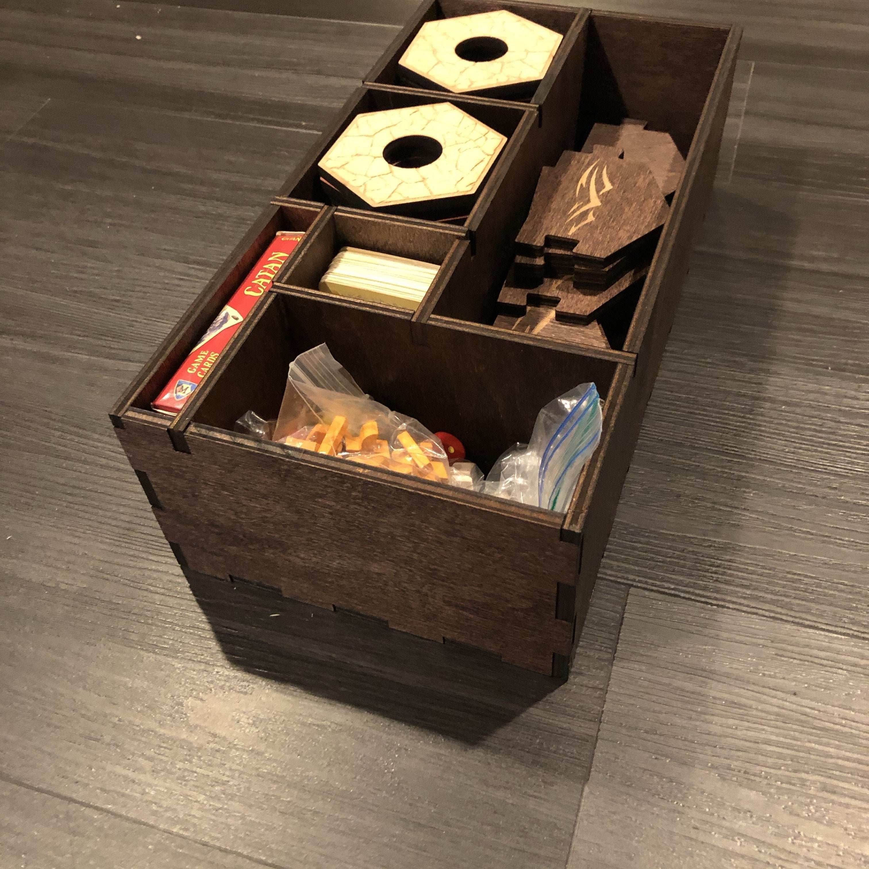 Catan Game Set Wood Box - Catan