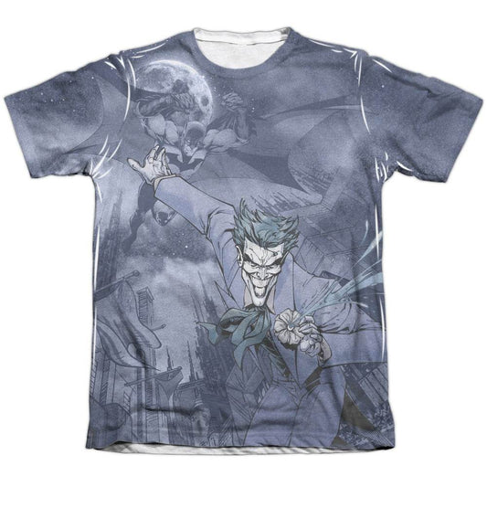 Batman Catch The Joker Night Classic DC Comics Adult T-Shirt - S
